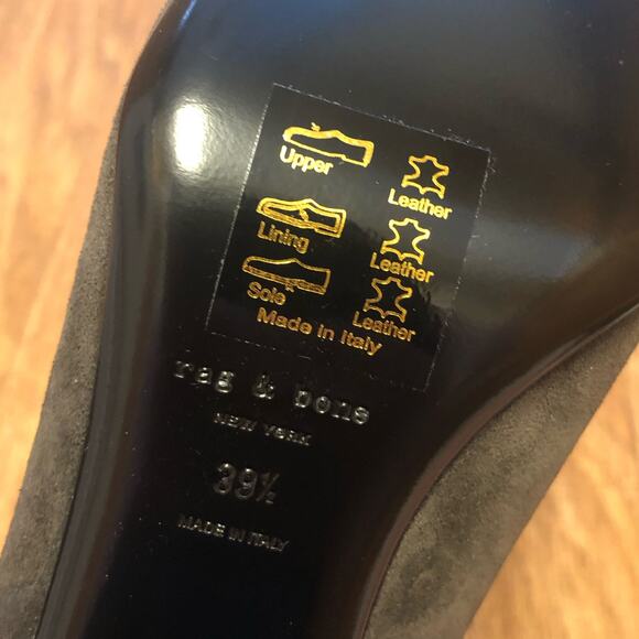 Rag & Bone Gray Black Drea Suede Ankle Boot Size 9.5 (39.5) - Picture 12 of 14